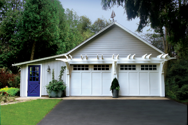 Garage Curb Appeal "After" Picture