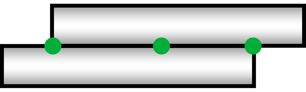 types of welds - spot weld illustration