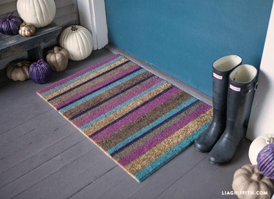 14 DIY Doormats That Step Up the Style