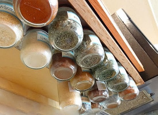 10 Clever DIY Ways to Store Kitchen Spices