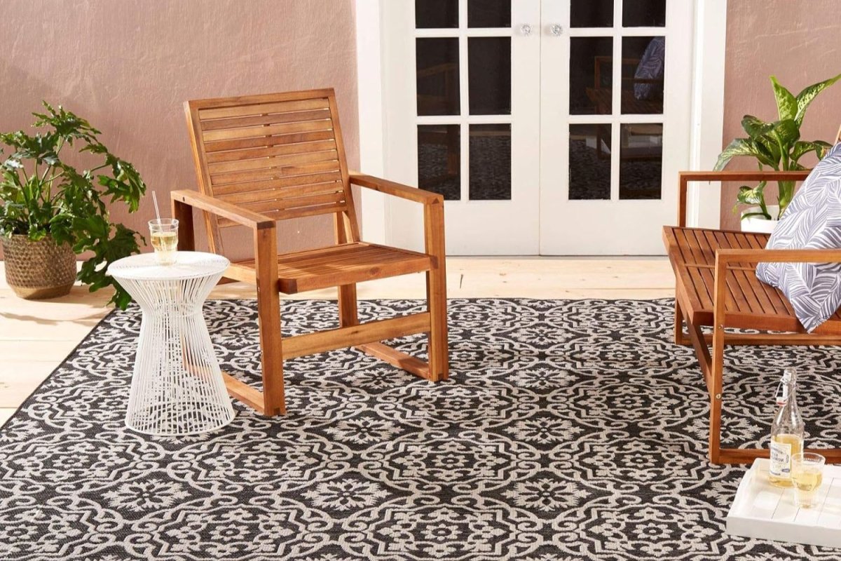 Budget-Friendly Finds for Your Backyard and Patio Patio Area Rug 