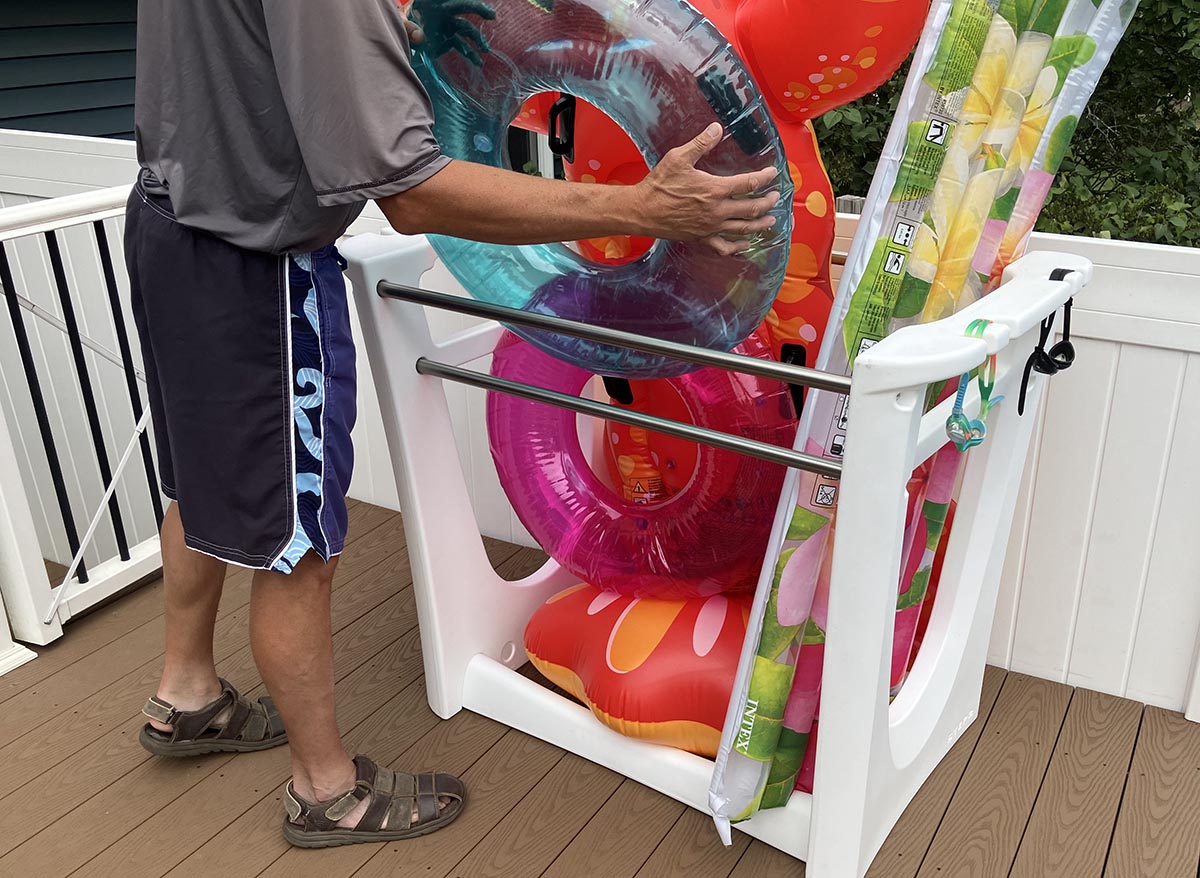 The Best Pool Toy Storage Options