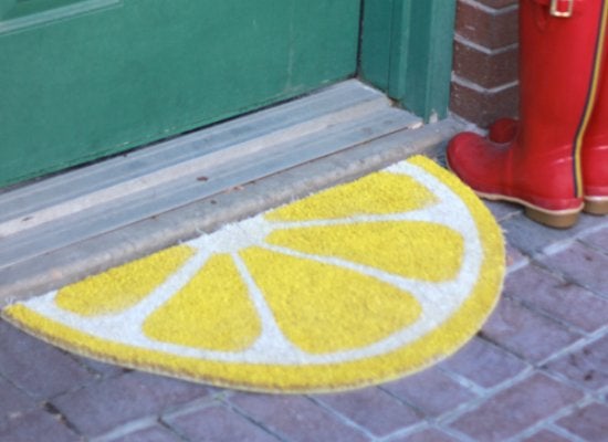 14 DIY Doormats That Step Up the Style