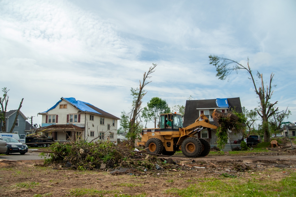 Personal home debris removal