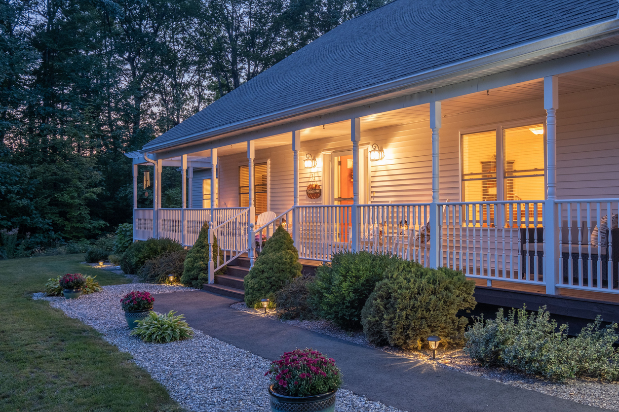 should you leave your porch light on at night