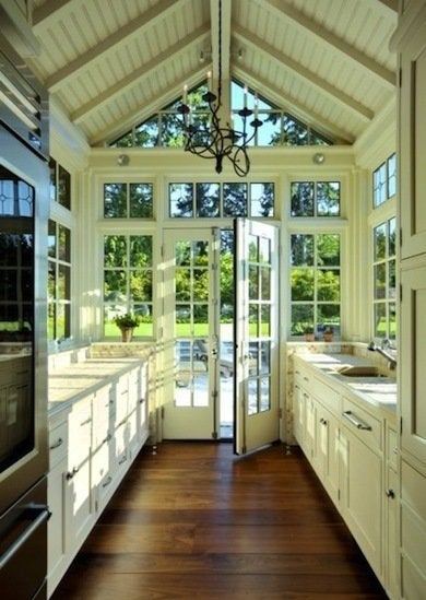 16 Gorgeous Galley Kitchens