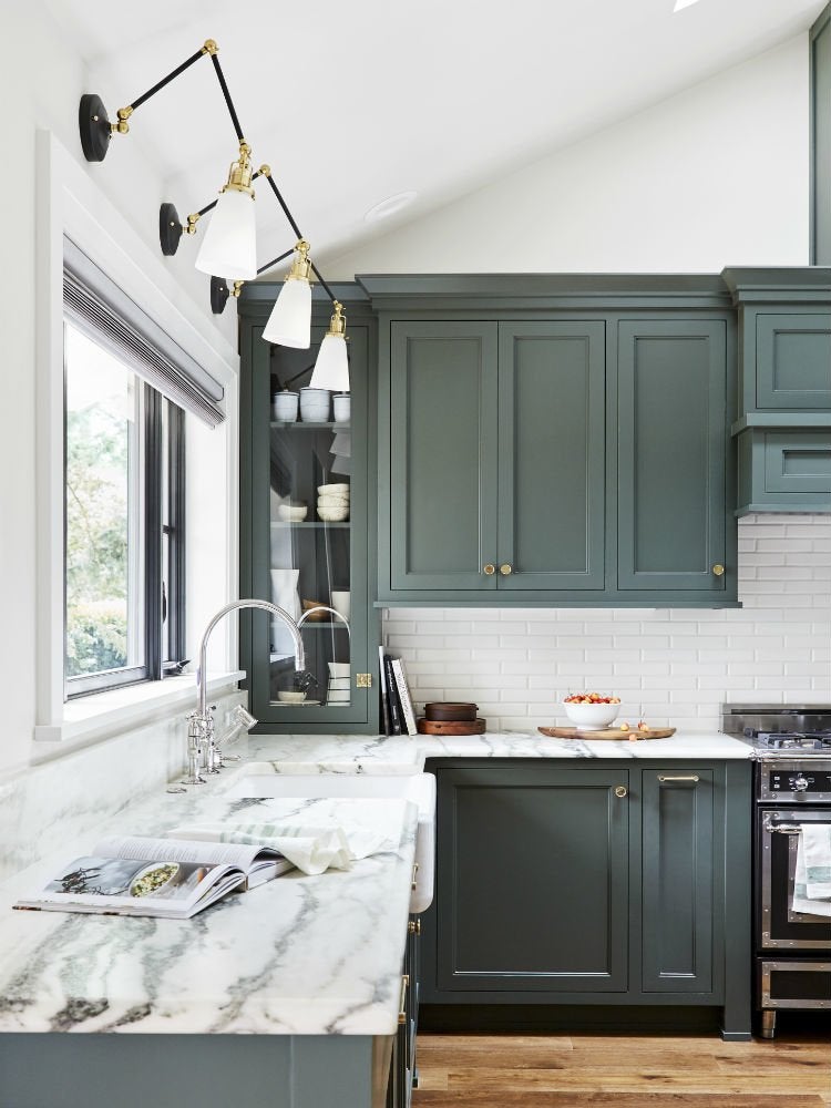 The 14 Freshest Kitchen Cabinet Colors