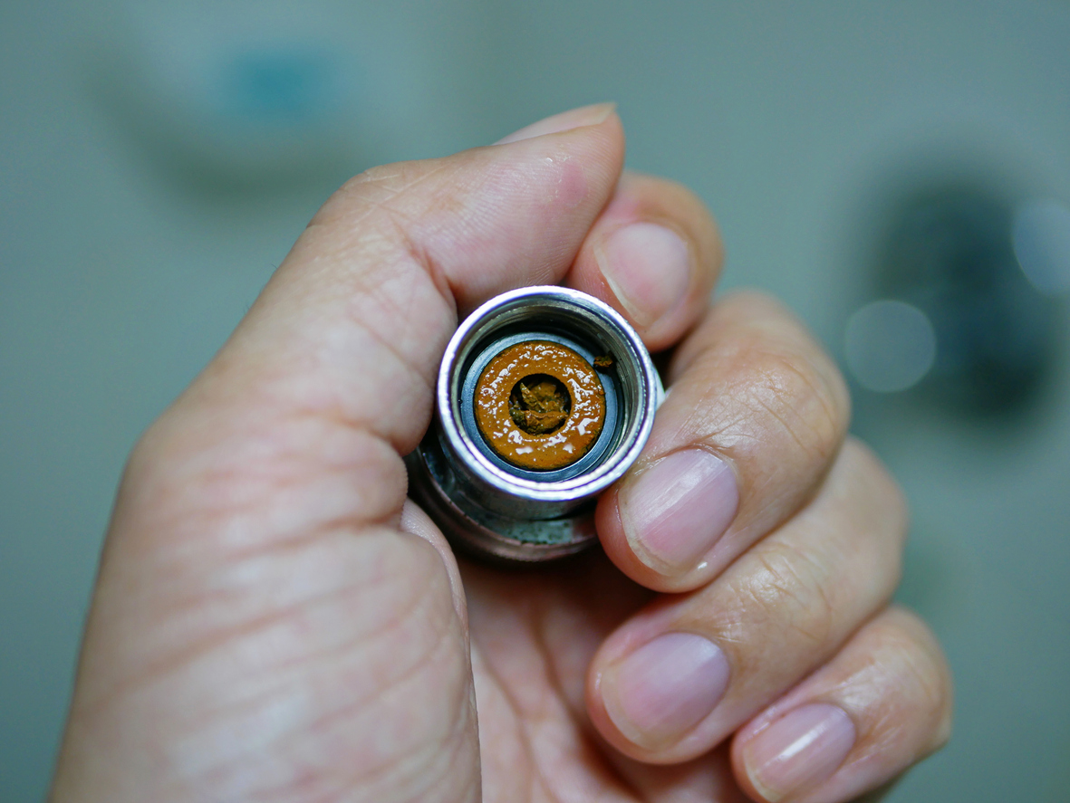 leaking shower head