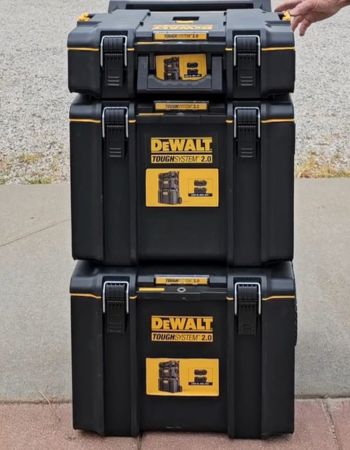 DeWalt ToughSystem 2.0 Stackable Tool Box