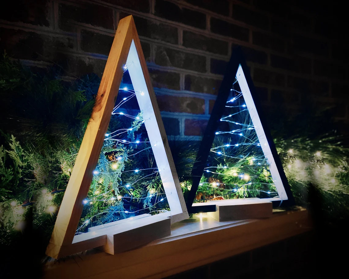 Etsy alternatives au sapin de Noël LED