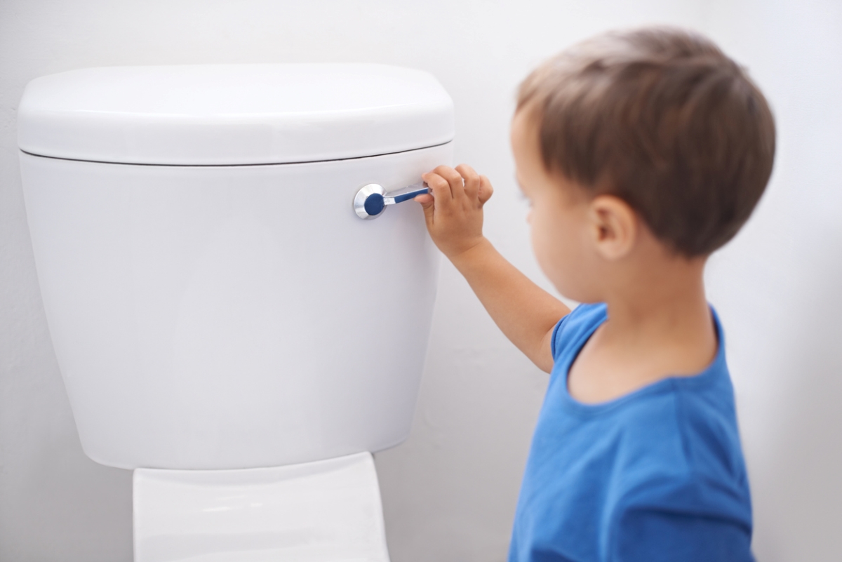 types de toilettes - toilettes à chasse d'eau pour enfants