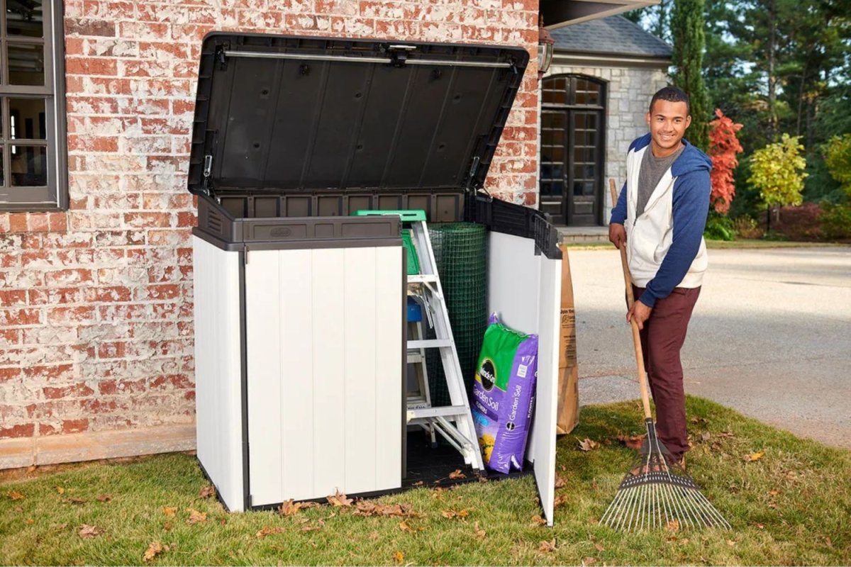 The Best Place to Buy a Shed Options: eter Premier XL Horizontal Resin Outdoor Storage Shed