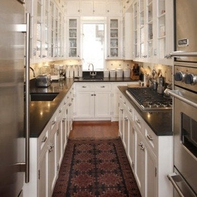 16 Gorgeous Galley Kitchens