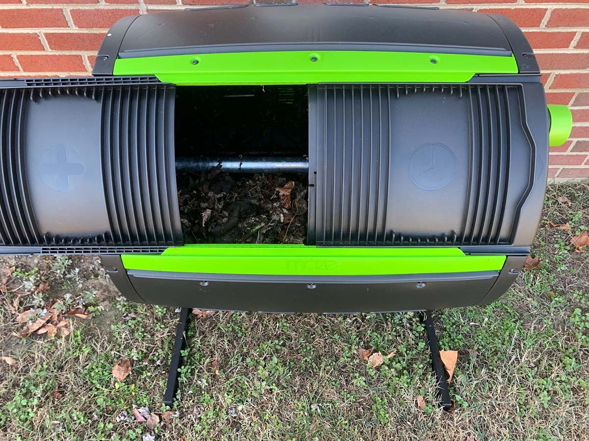 Maze Two-Stage Compost Tumbler Review