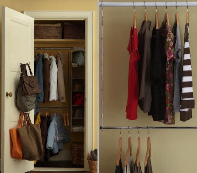 DIY Closet Organizer - Double Rod