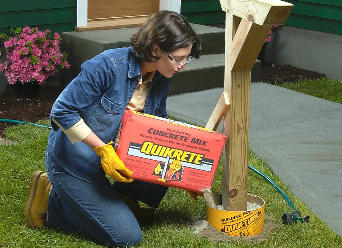 Le meilleur béton pour la pose de poteaux