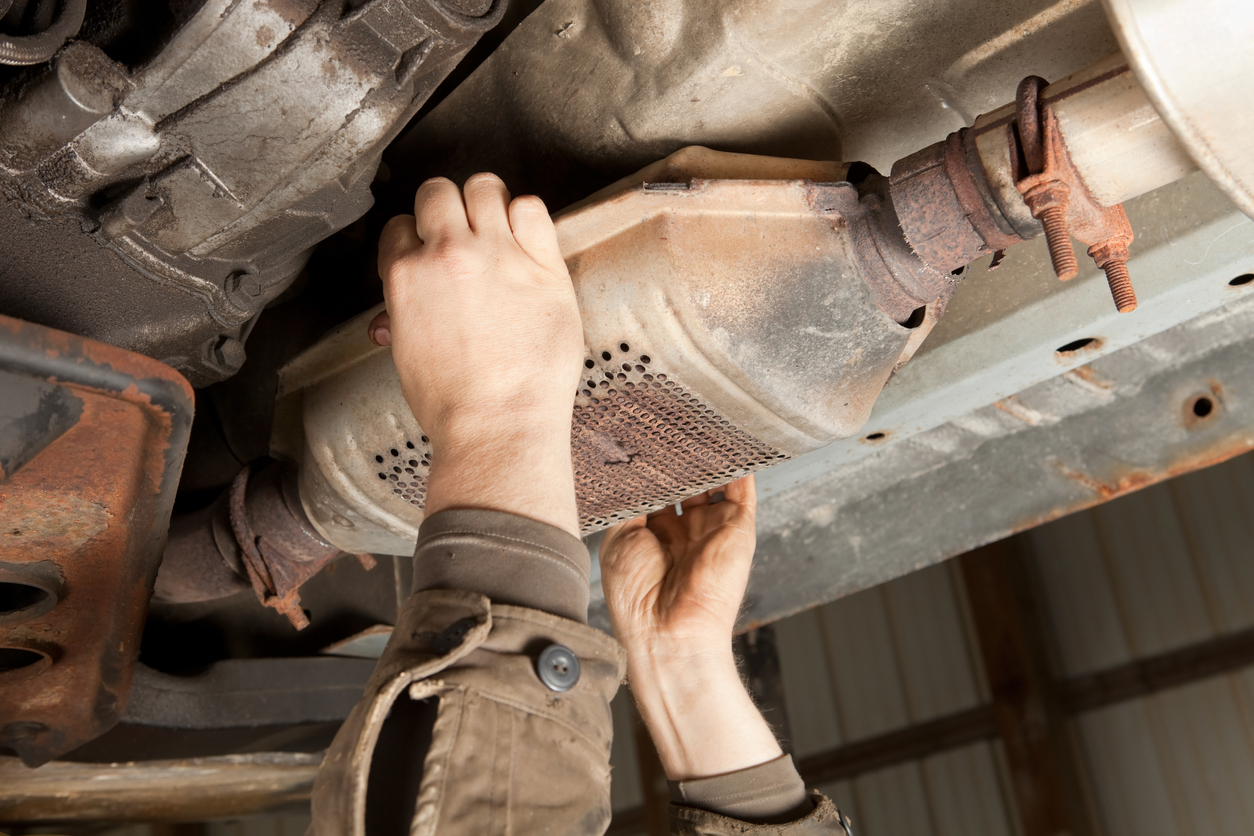 catalytic converter theft prevention