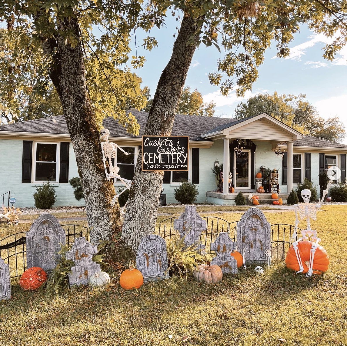 décorations de jardin d'Halloween à faire soi-même