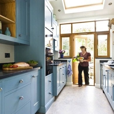 16 Gorgeous Galley Kitchens