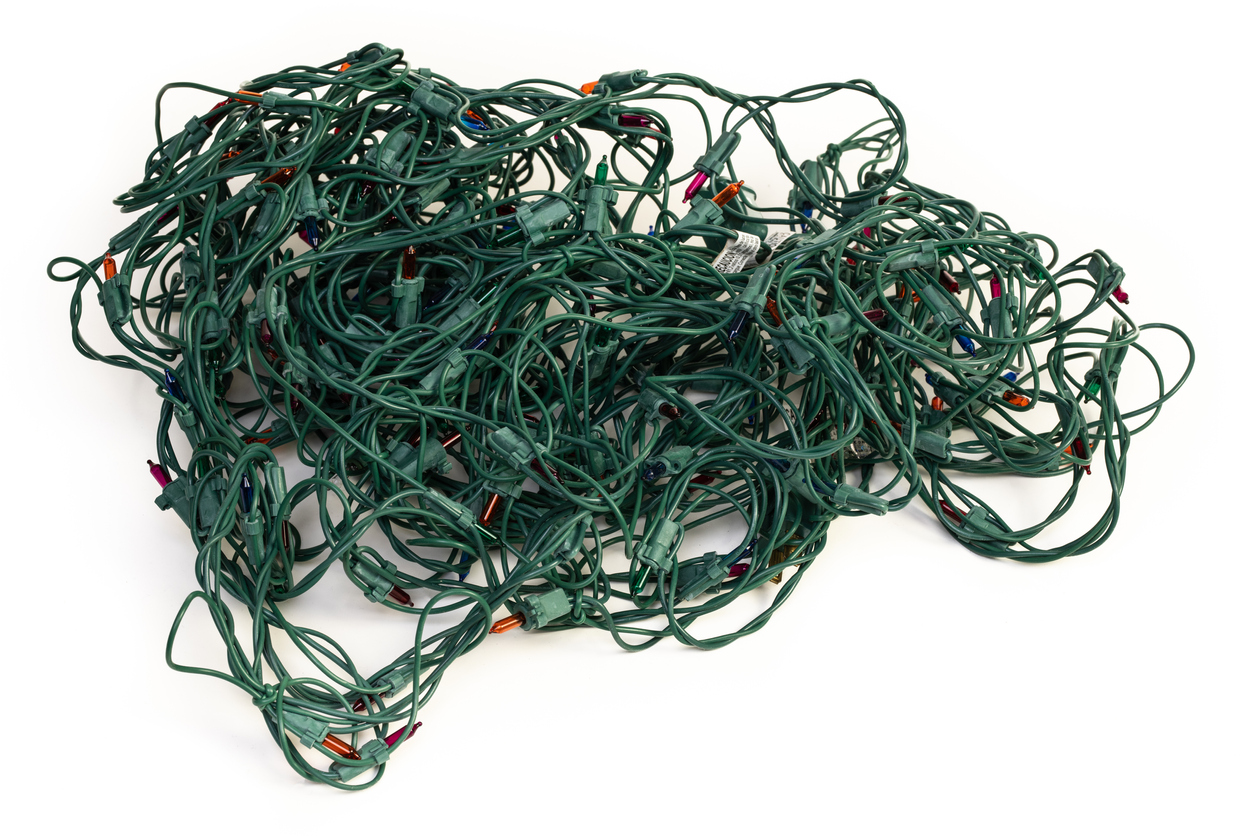 Recycle Christmas Lights