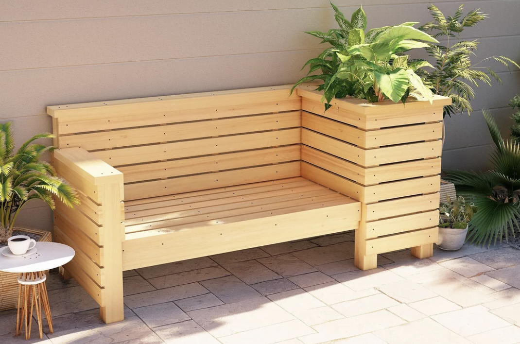 outdoor bench plans