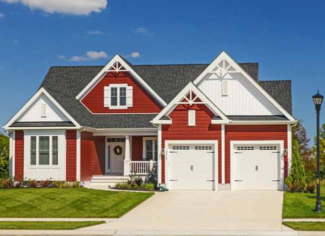 best exterior paint color red