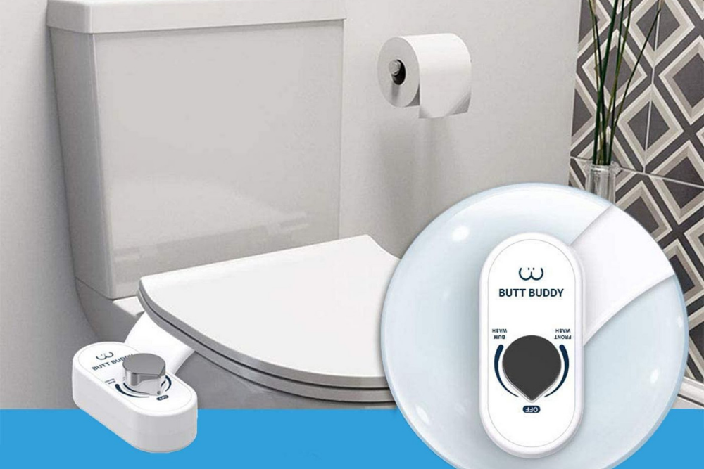 Deals Roundup 12:8 Option: BUTT BUDDY Duo Fresh Water Bidet Toilet Seat Attachment