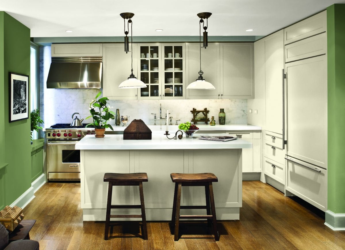 The 14 Freshest Kitchen Cabinet Colors