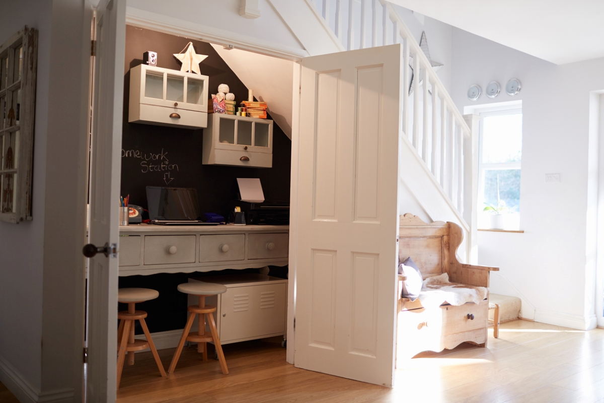 The Most Magical Features of Old Houses - under stairs room