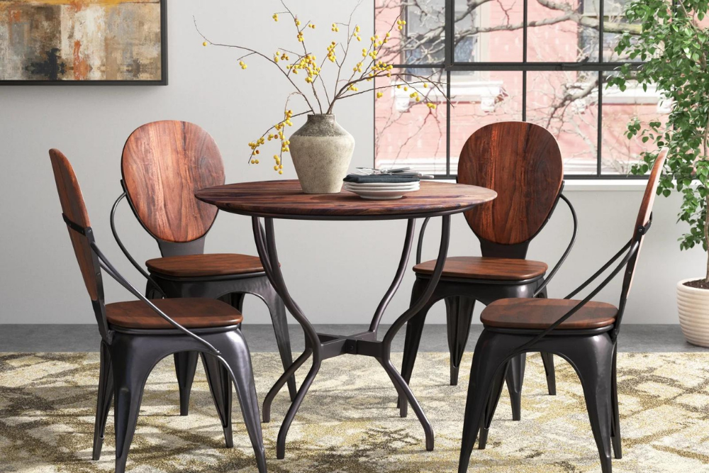 Deals Roundup 1:31 Option: Steelside Abbot 4-Person Dining Set