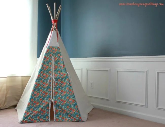 PVC Pipe Teepee