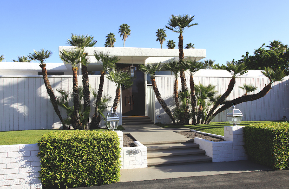 mid century modern home palm springs