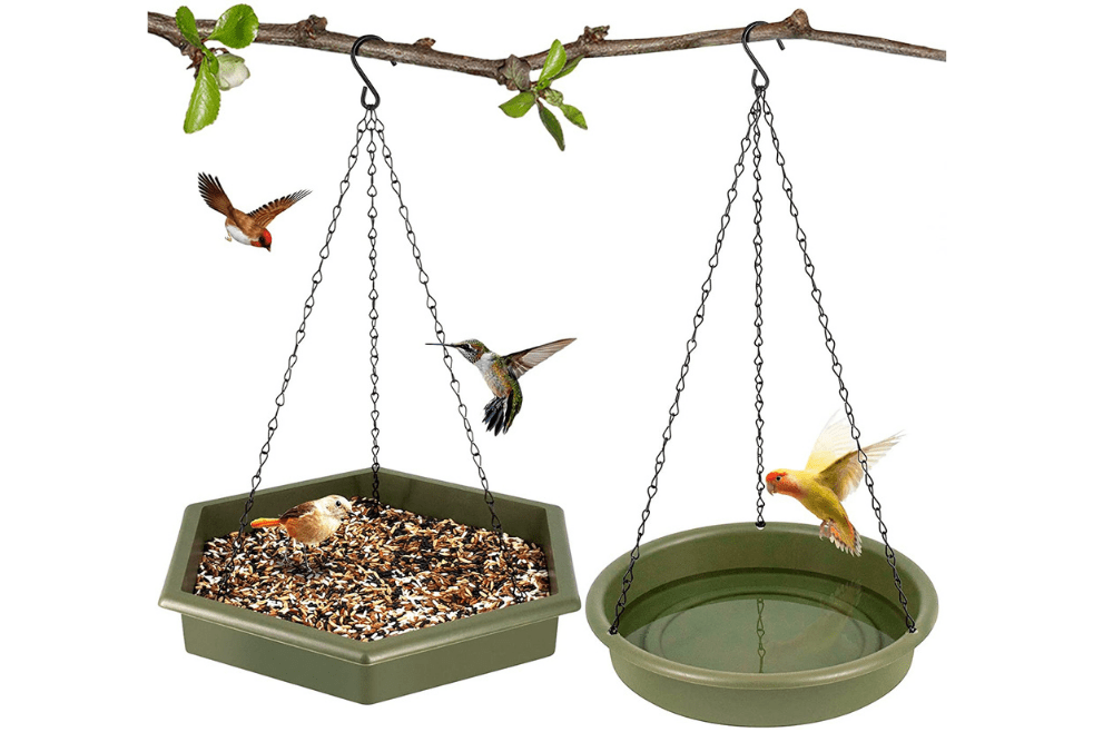 Deals Roundup 1:24 Option: SWSMSZ Hanging Bird Bath and Feeder