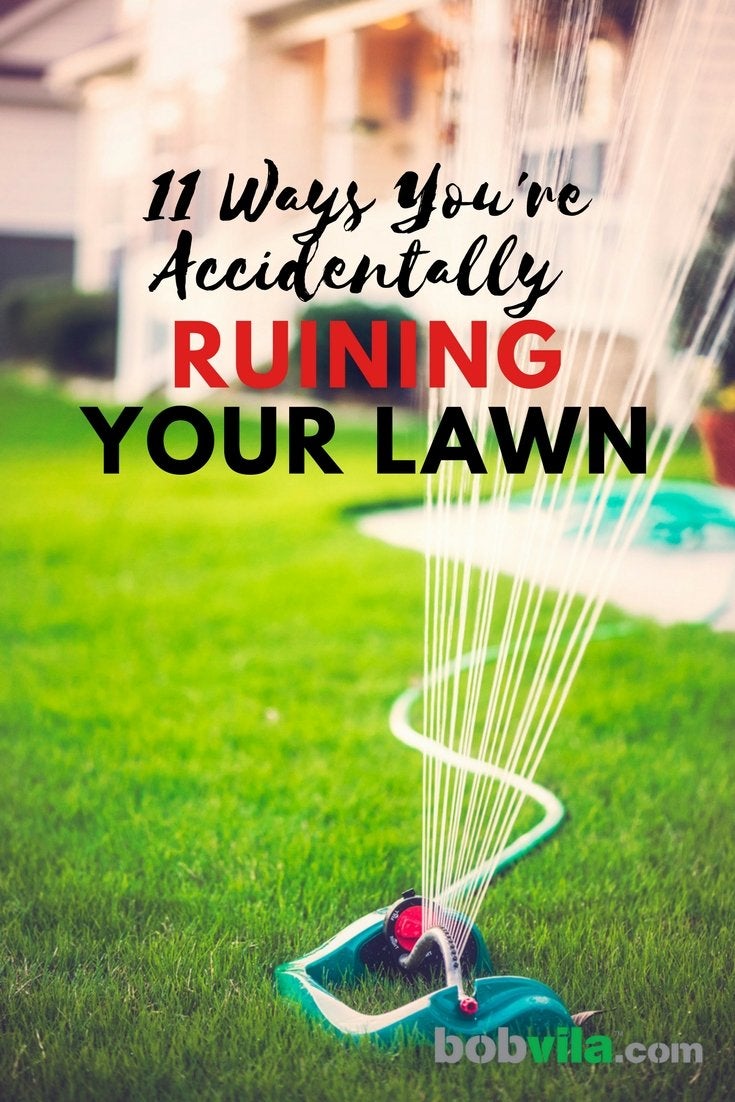 11 Ways You’re Accidentally Ruining Your Lawn