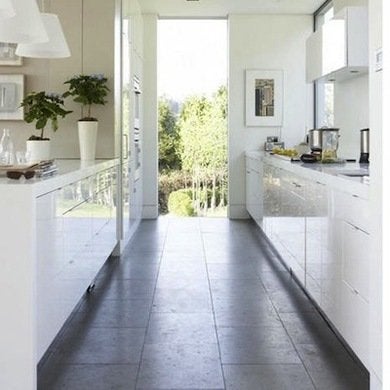 16 Gorgeous Galley Kitchens