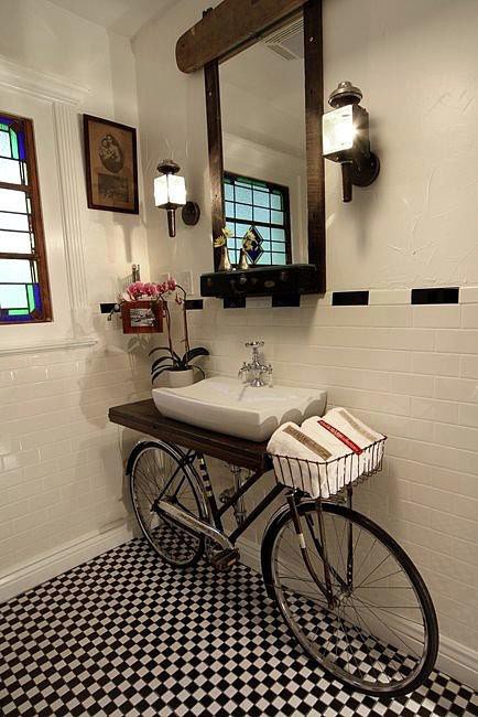 DIY Old Bicycles - Vanity