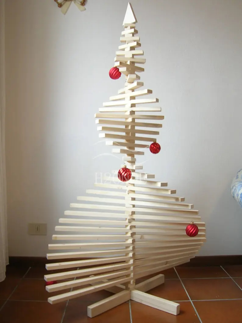 Etsy arbre de Noël alternatif 3dWood