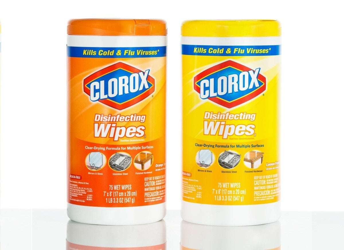 10 Times You Should Never Use a Clorox Wipe