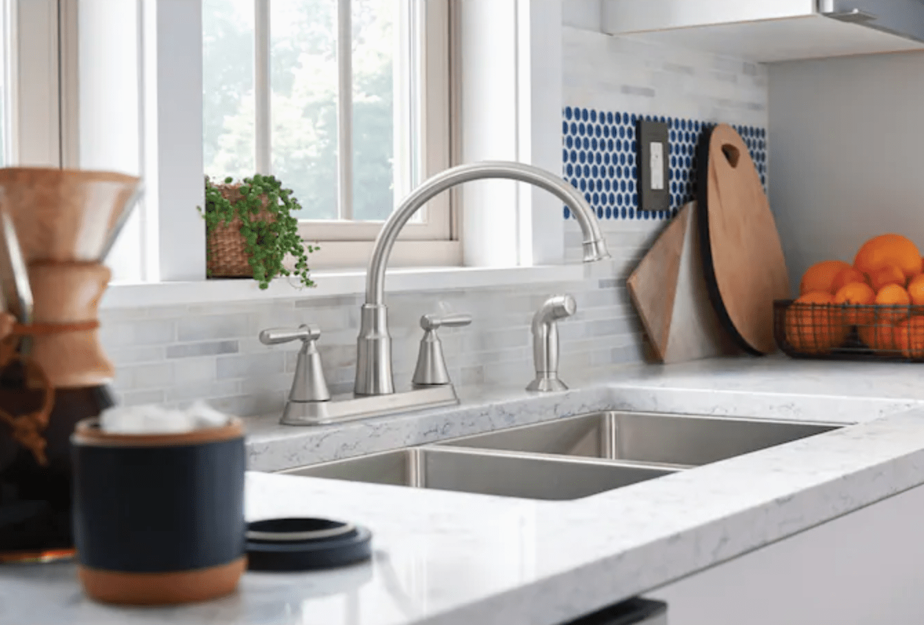 types of kitchen faucets