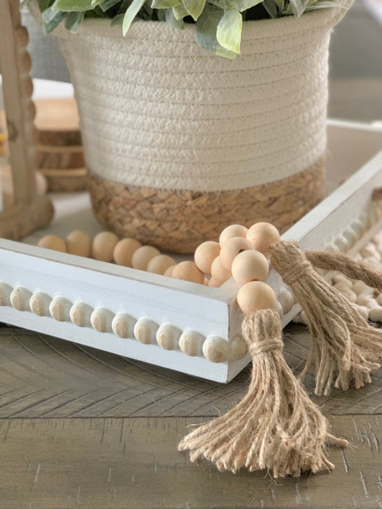 How to Decorate With Farmhouse Beads