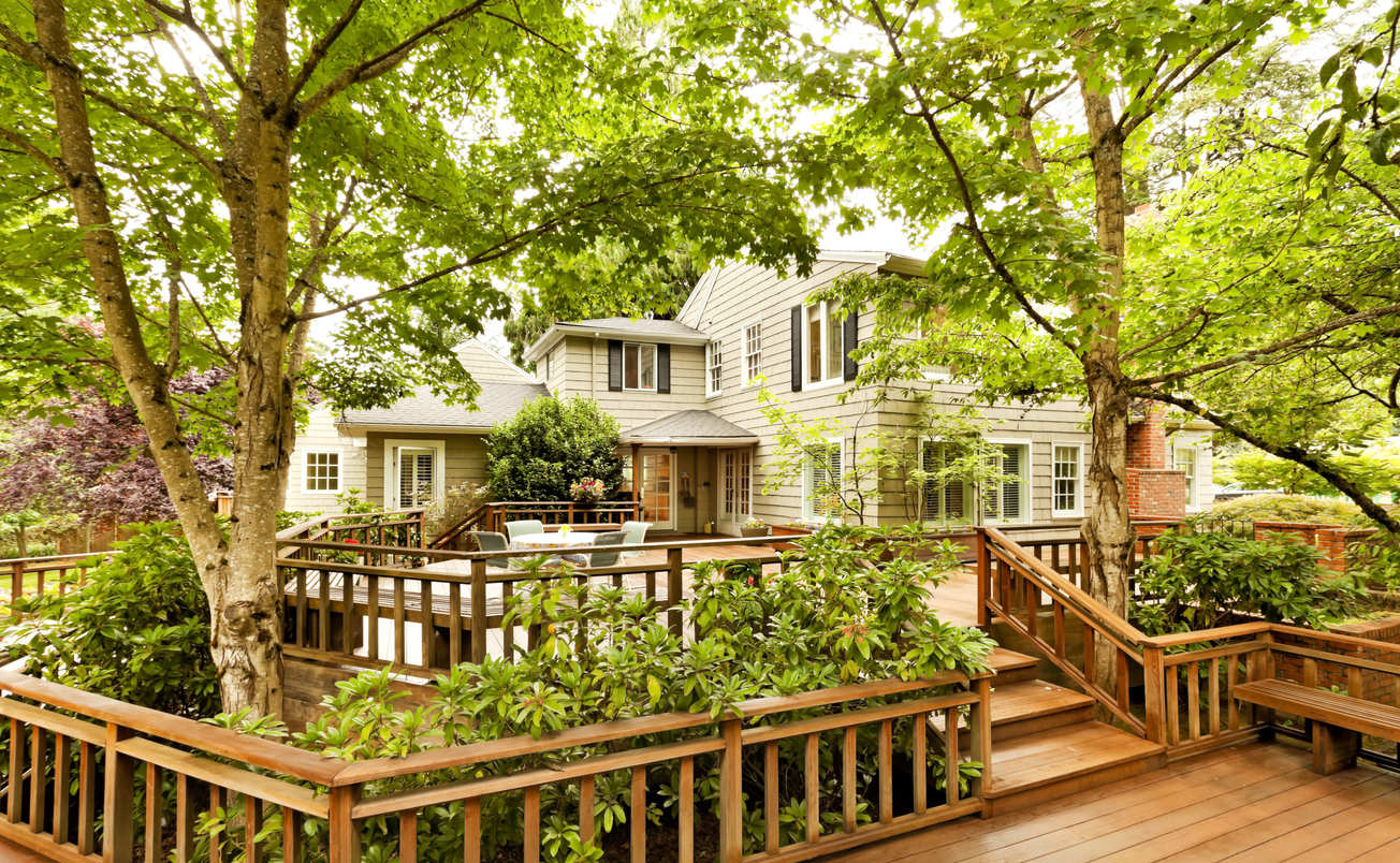 Beautiful Back Deck