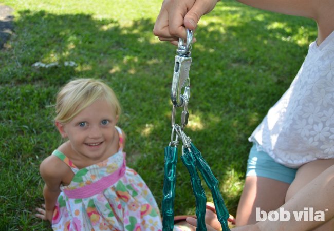 DIY Tire Swing - Step 4