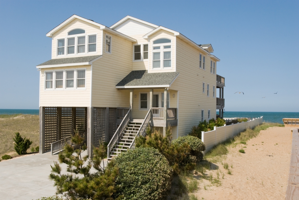 Maison de plage en Caroline du Nord