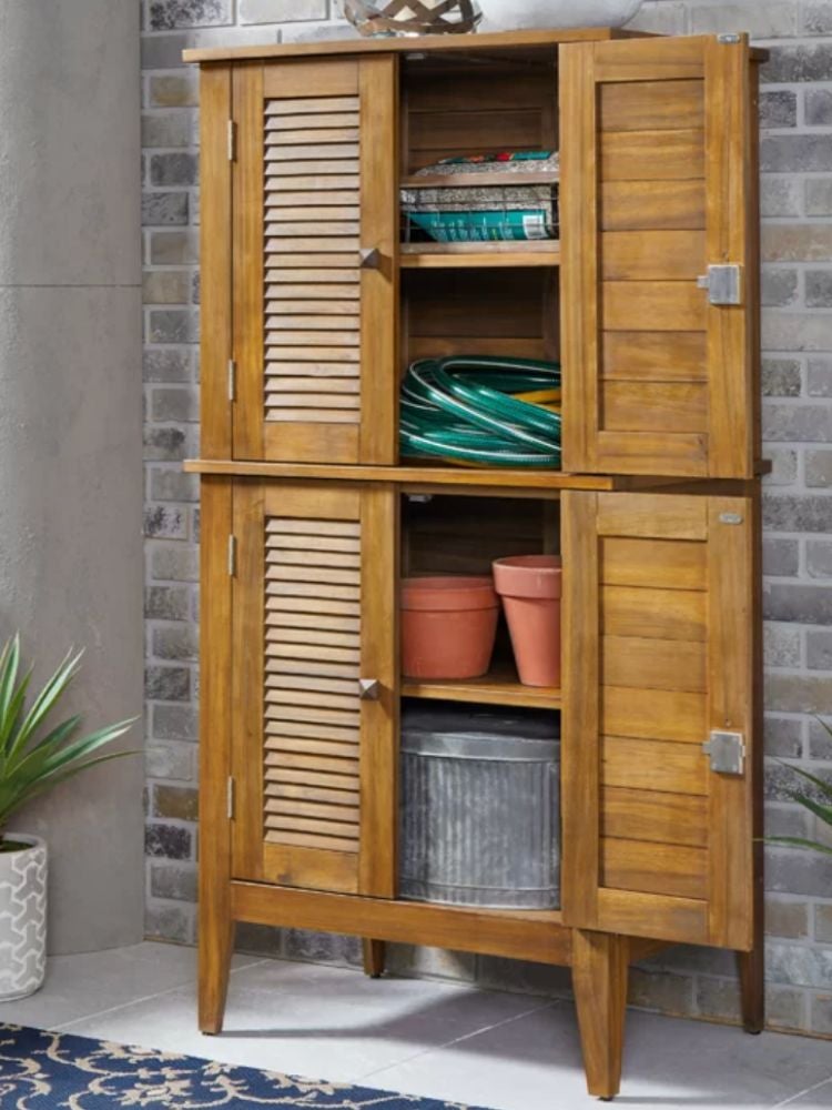 22 Sneaky Storage Solutions for Your Deck, Porch, and Patio