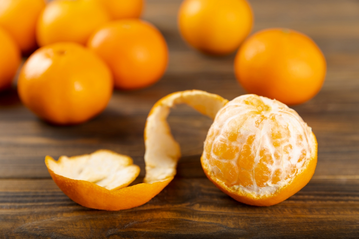 demi-orange pelée