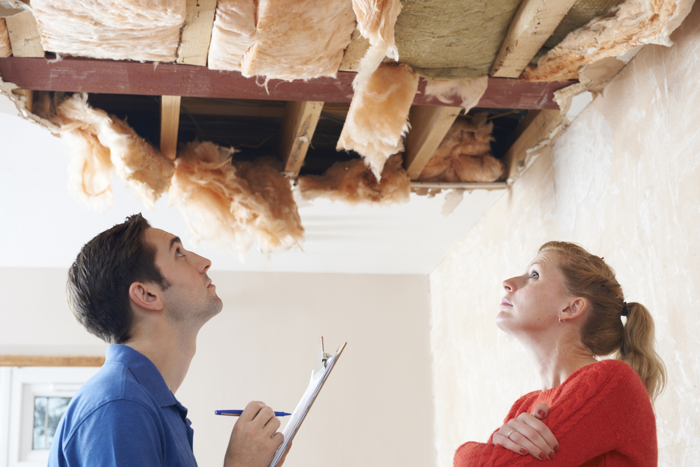 does homeowners insurance cover roof leaks