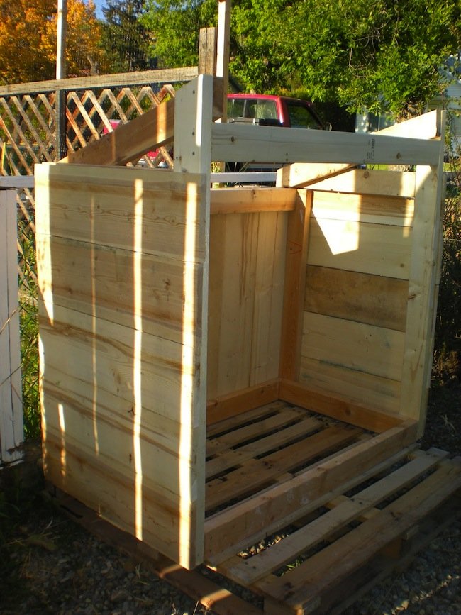 DIY Garbage Shed Build