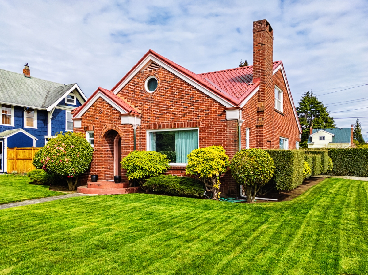 Older brick house