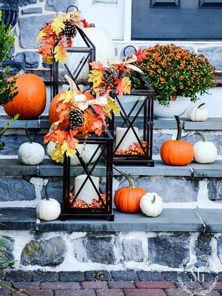 15 Easy DIYs for Instant Autumn Curb Appeal