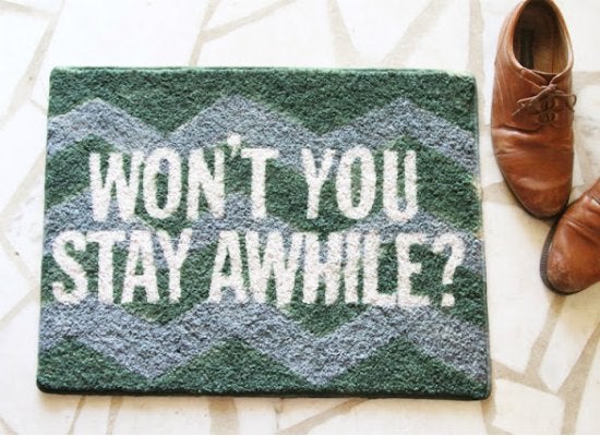 14 DIY Doormats That Step Up the Style